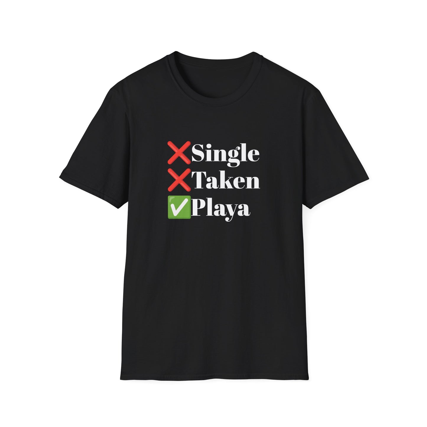 Unisex Softstyle T-Shirt - Positive Affirmation Checkmark Design