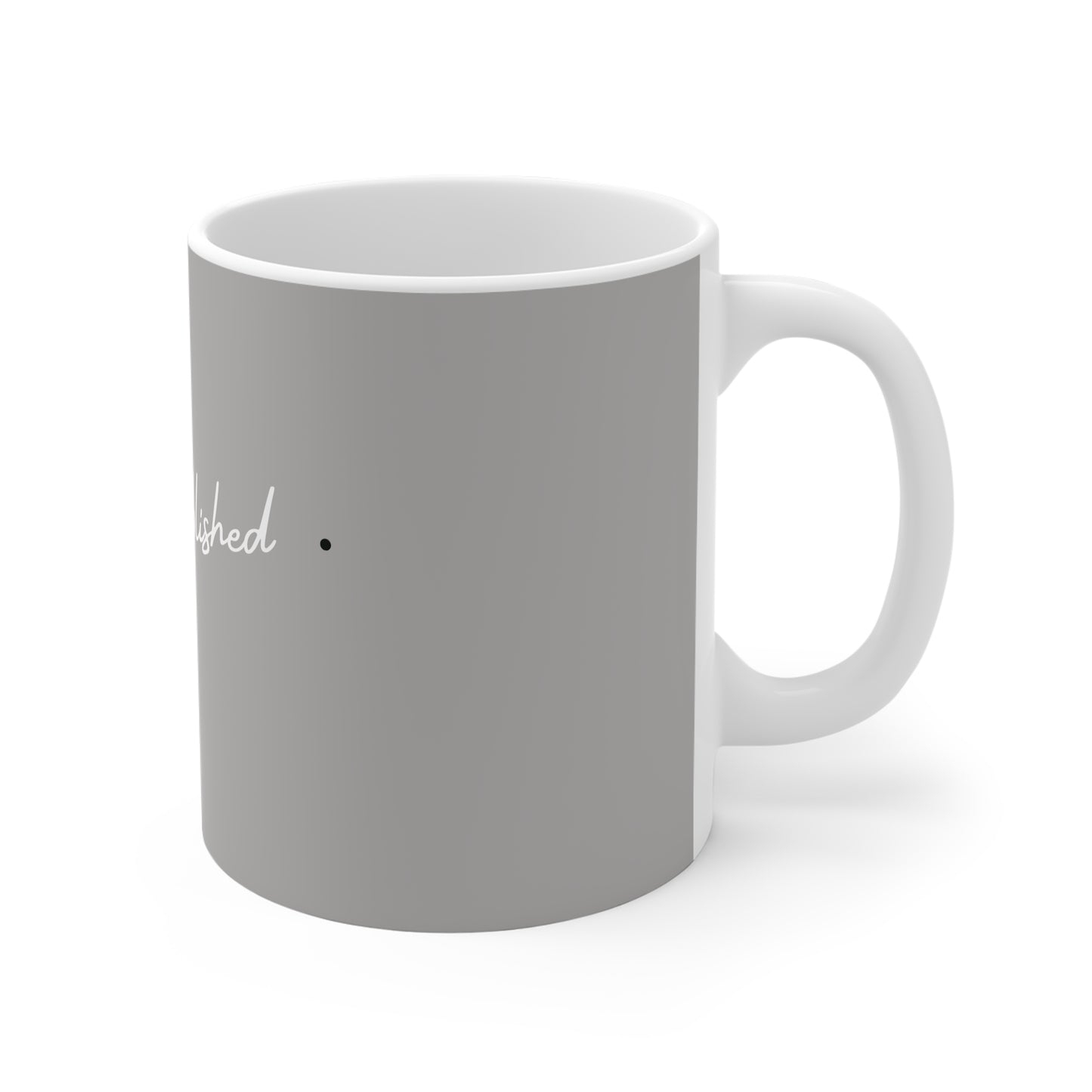 Established "Signature" 11oz White Mug
