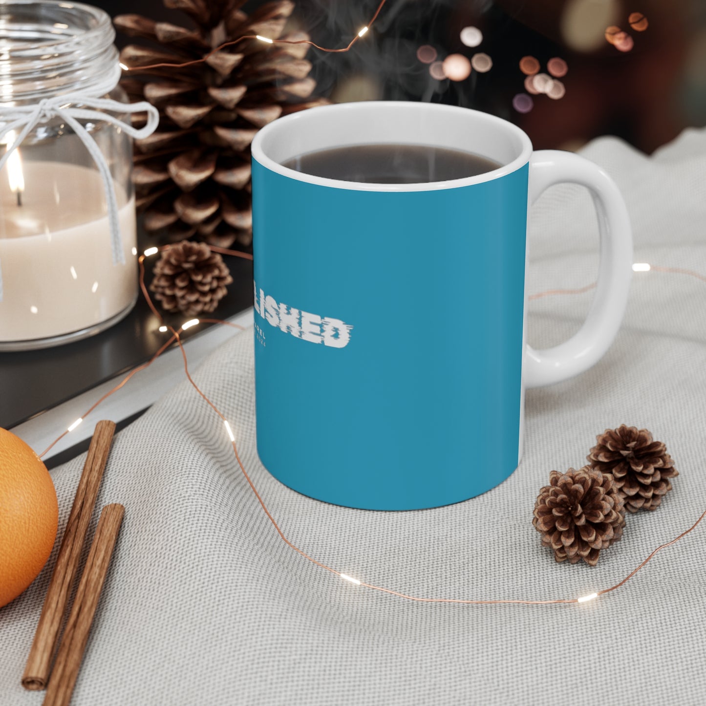 Established "Glitch" 11oz White Mug