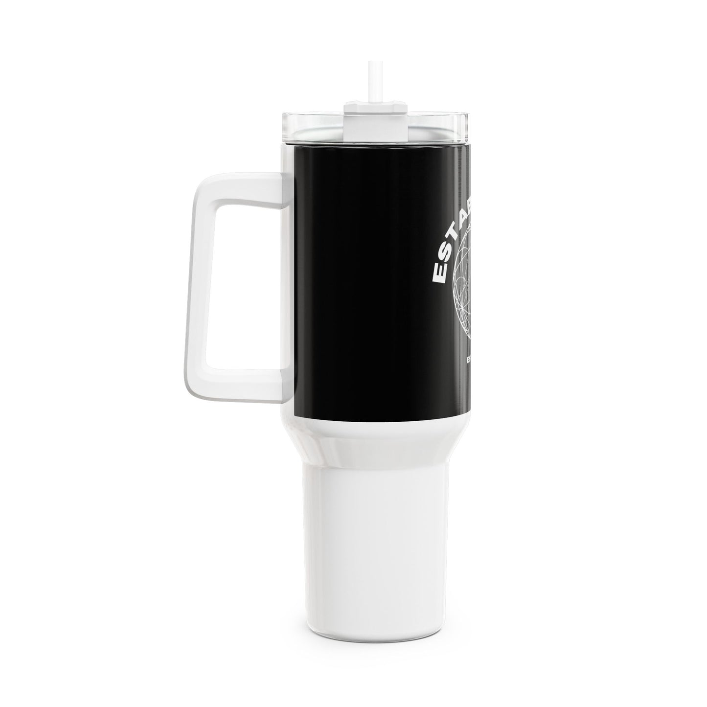 Established Black Tumbler, 40oz