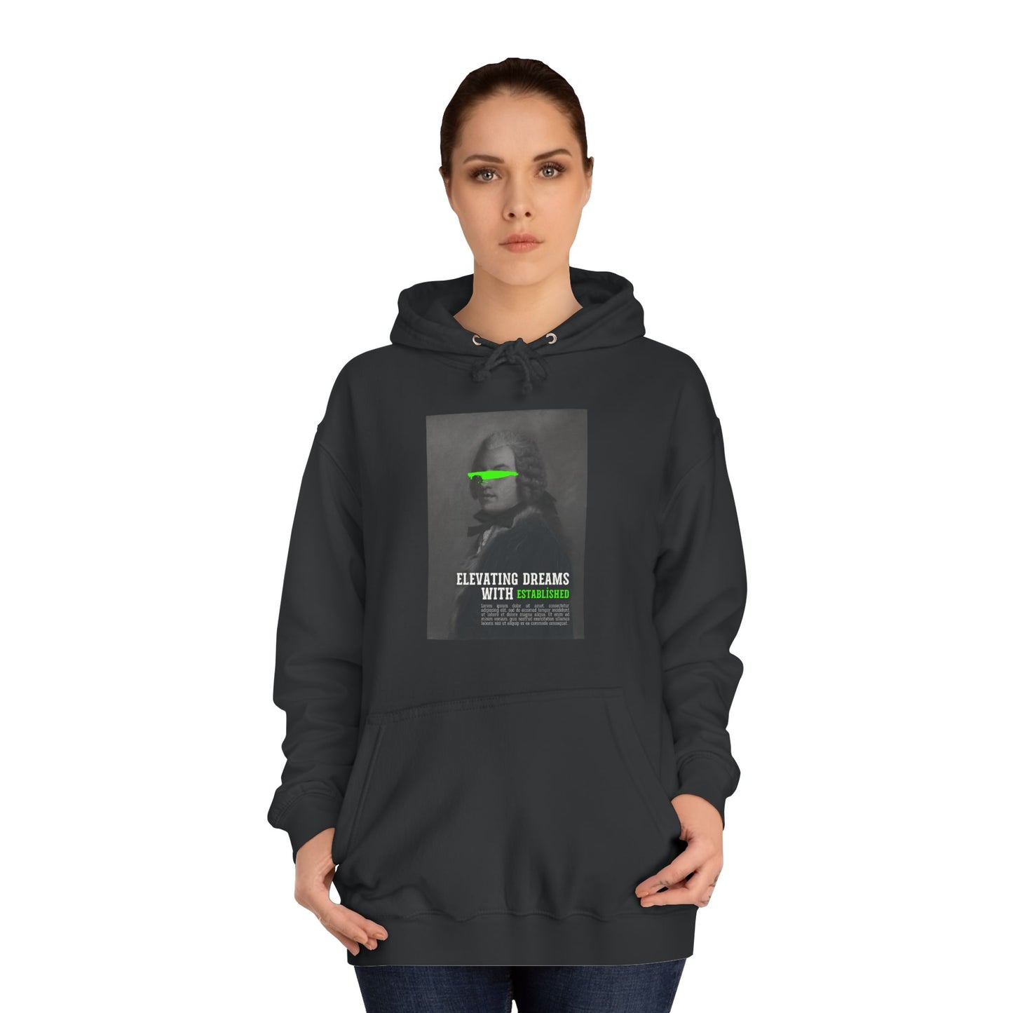 Elevating Dreams Unisex College Hoodie