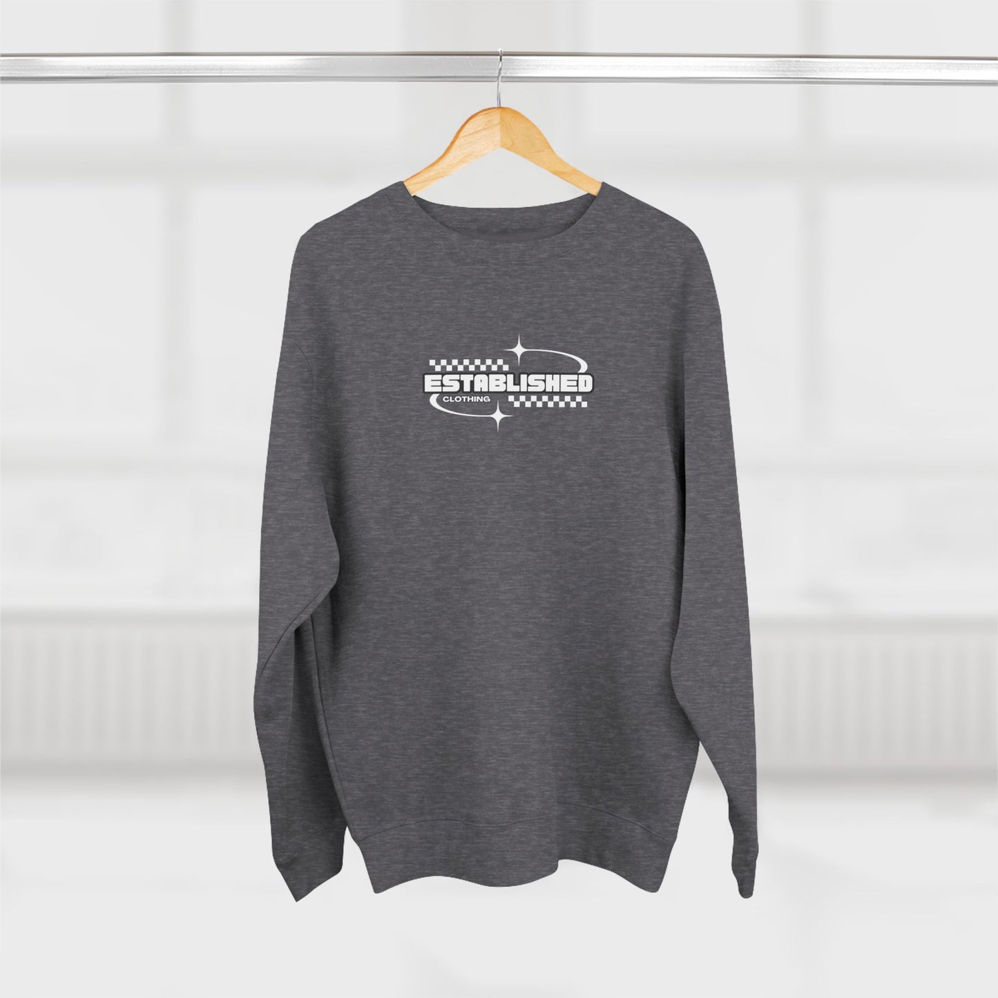 Established "Race" Crewneck Sweatshirt