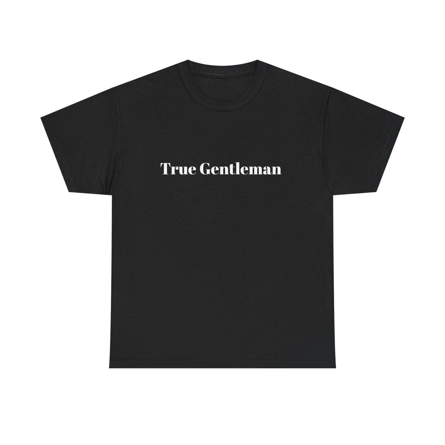 True Gentleman Unisex Heavy Cotton Tee - Perfect for Casual Wear, Gifts, and Celebrations