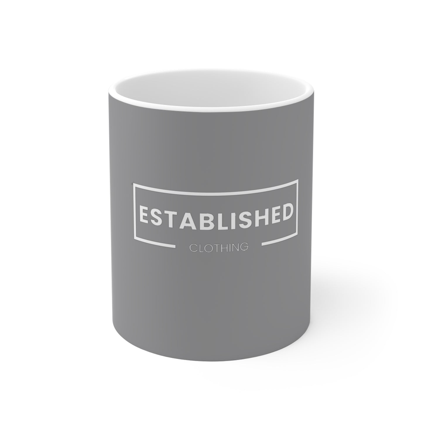 Established Simple 11oz White Mug