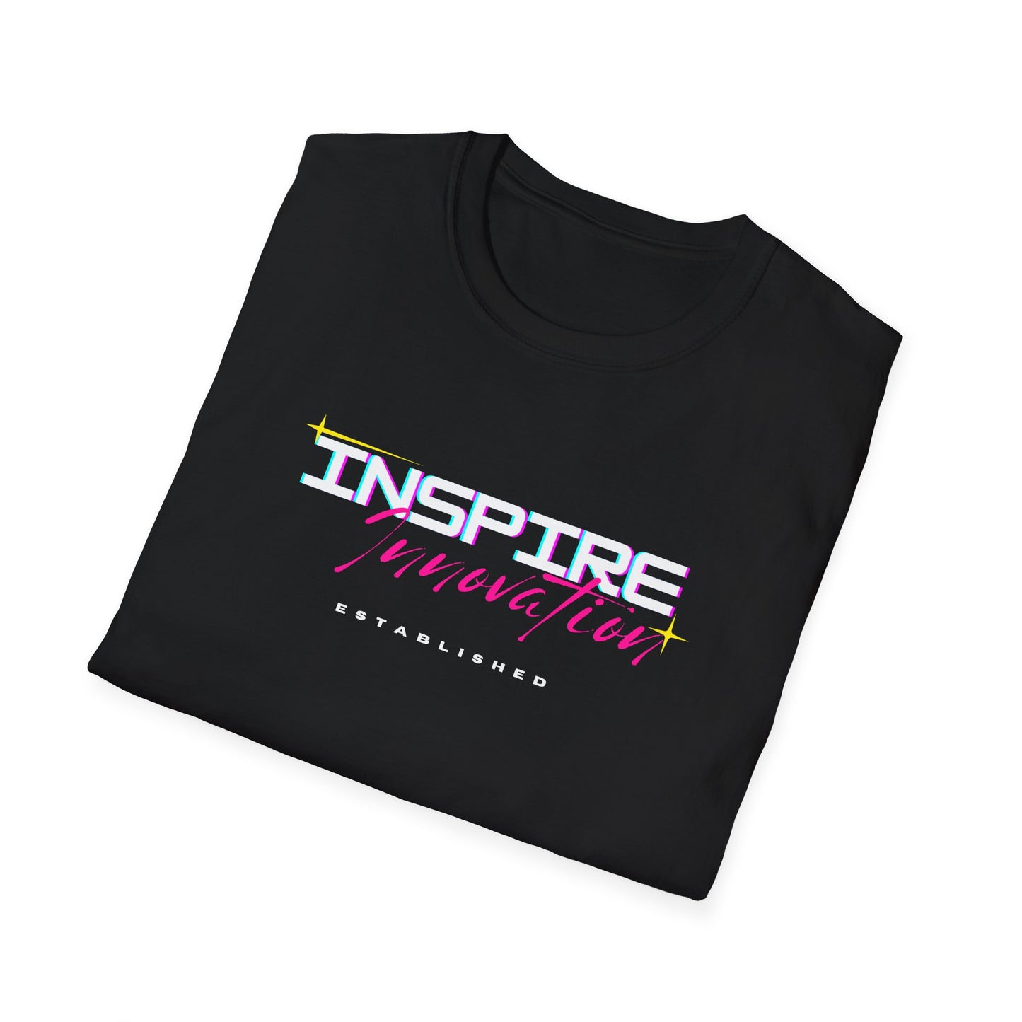 Unisex Softstyle T-Shirt - 'Innovate' Colorful Graphic Tee
