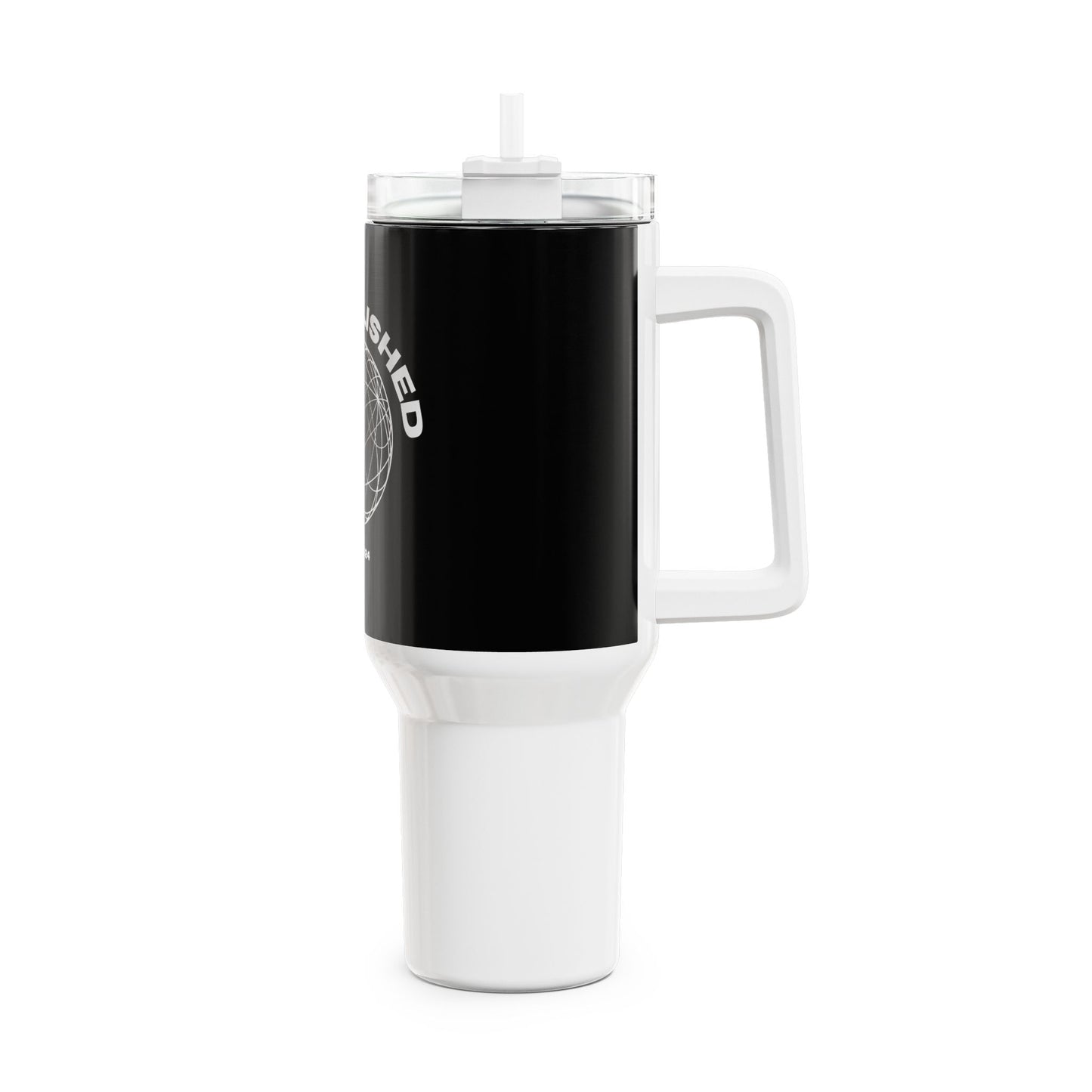 Established Black Tumbler, 40oz