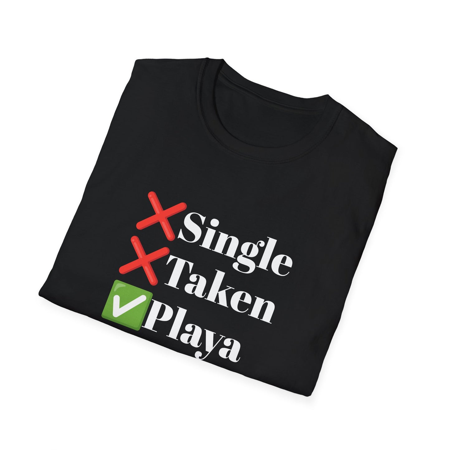 Unisex Softstyle T-Shirt - Positive Affirmation Checkmark Design