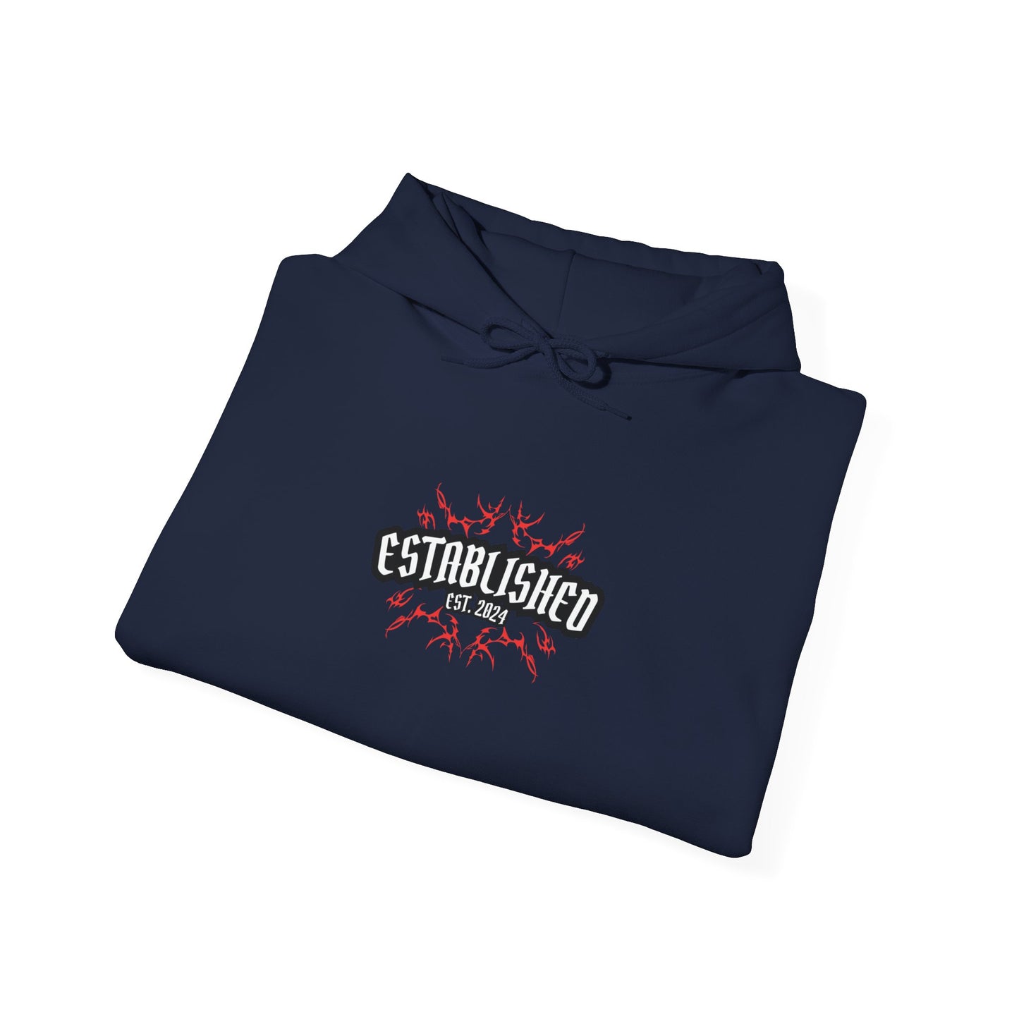 Established Black Streetwear Hoodie
