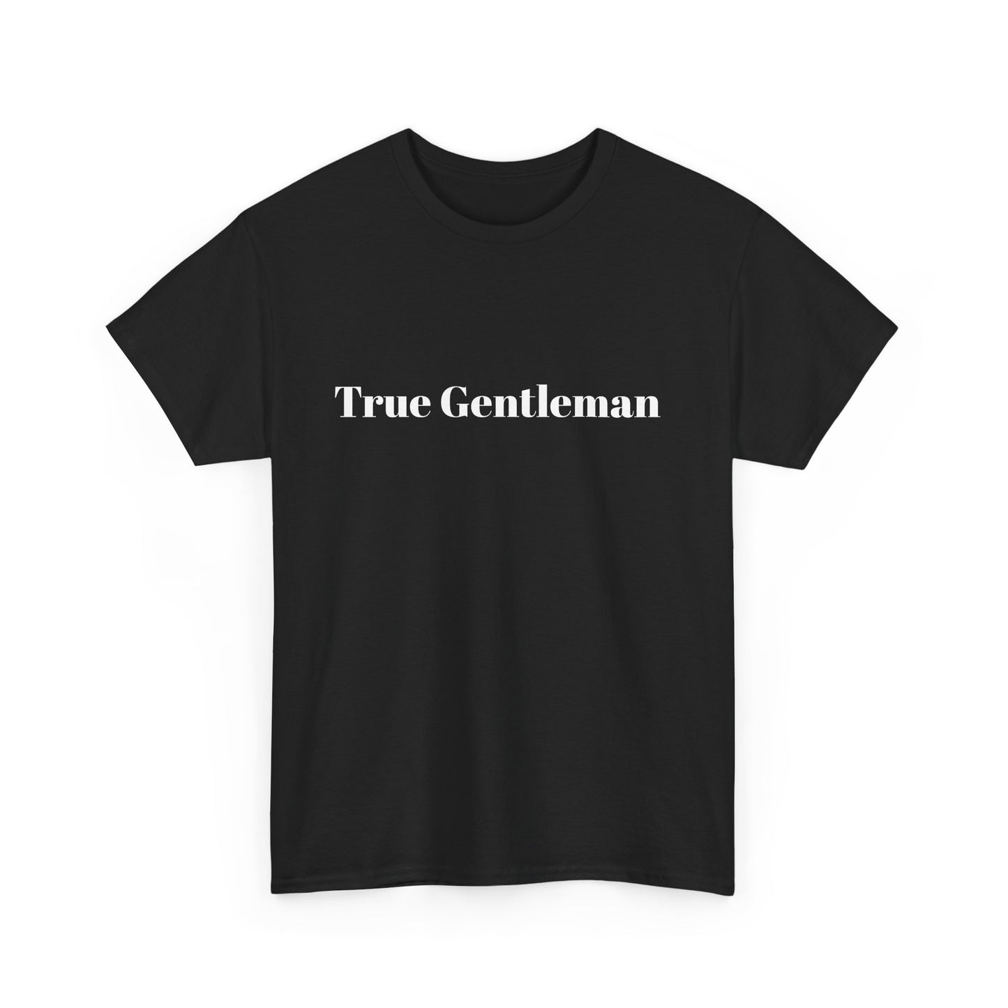 True Gentleman Unisex Heavy Cotton Tee - Perfect for Casual Wear, Gifts, and Celebrations