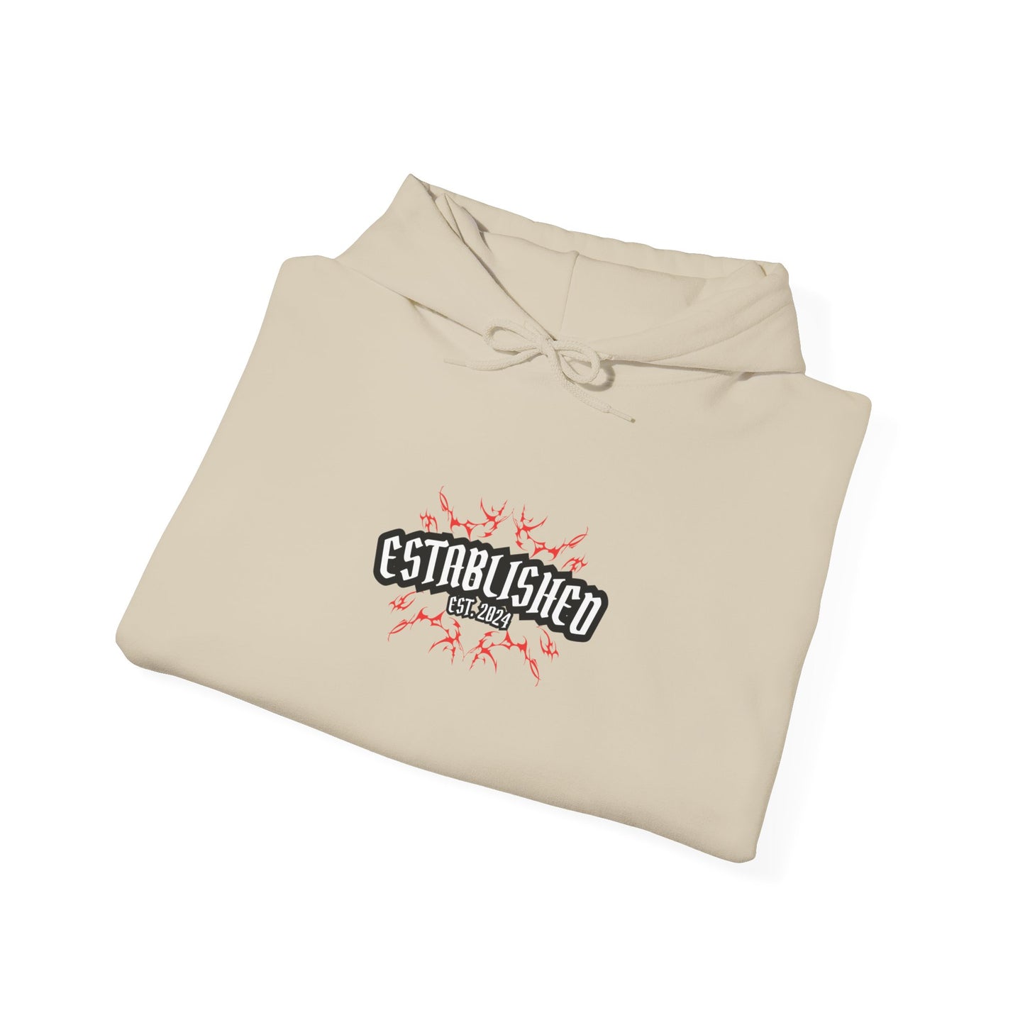 Established Black Streetwear Hoodie