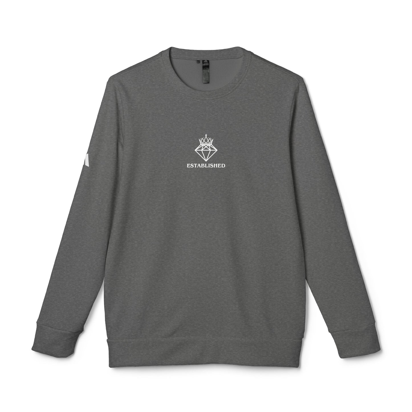 Established adidas® Unisex Fleece Crewneck Sweatshirt