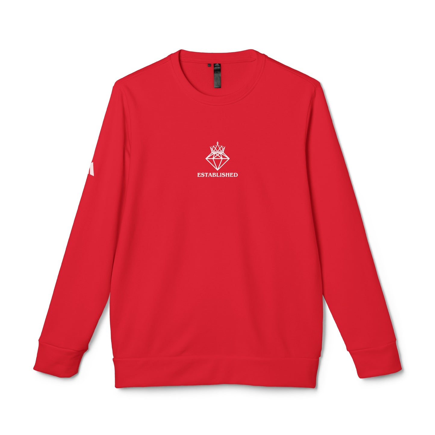 Established adidas® Unisex Fleece Crewneck Sweatshirt