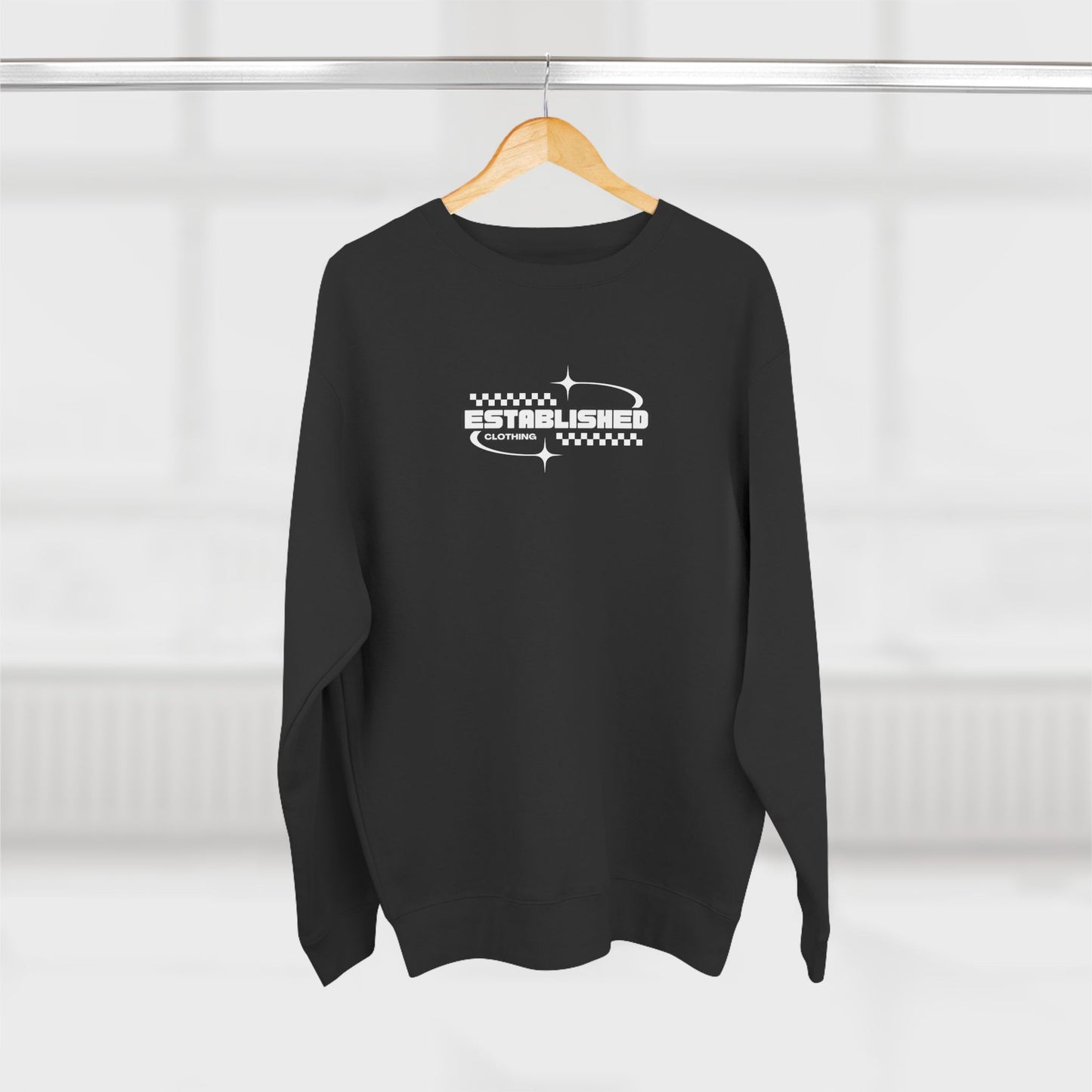 Established "Race" Crewneck Sweatshirt