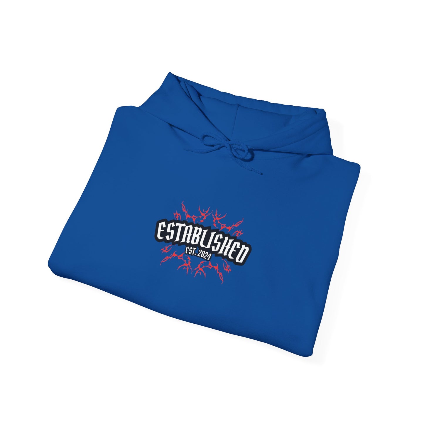 Established Black Streetwear Hoodie