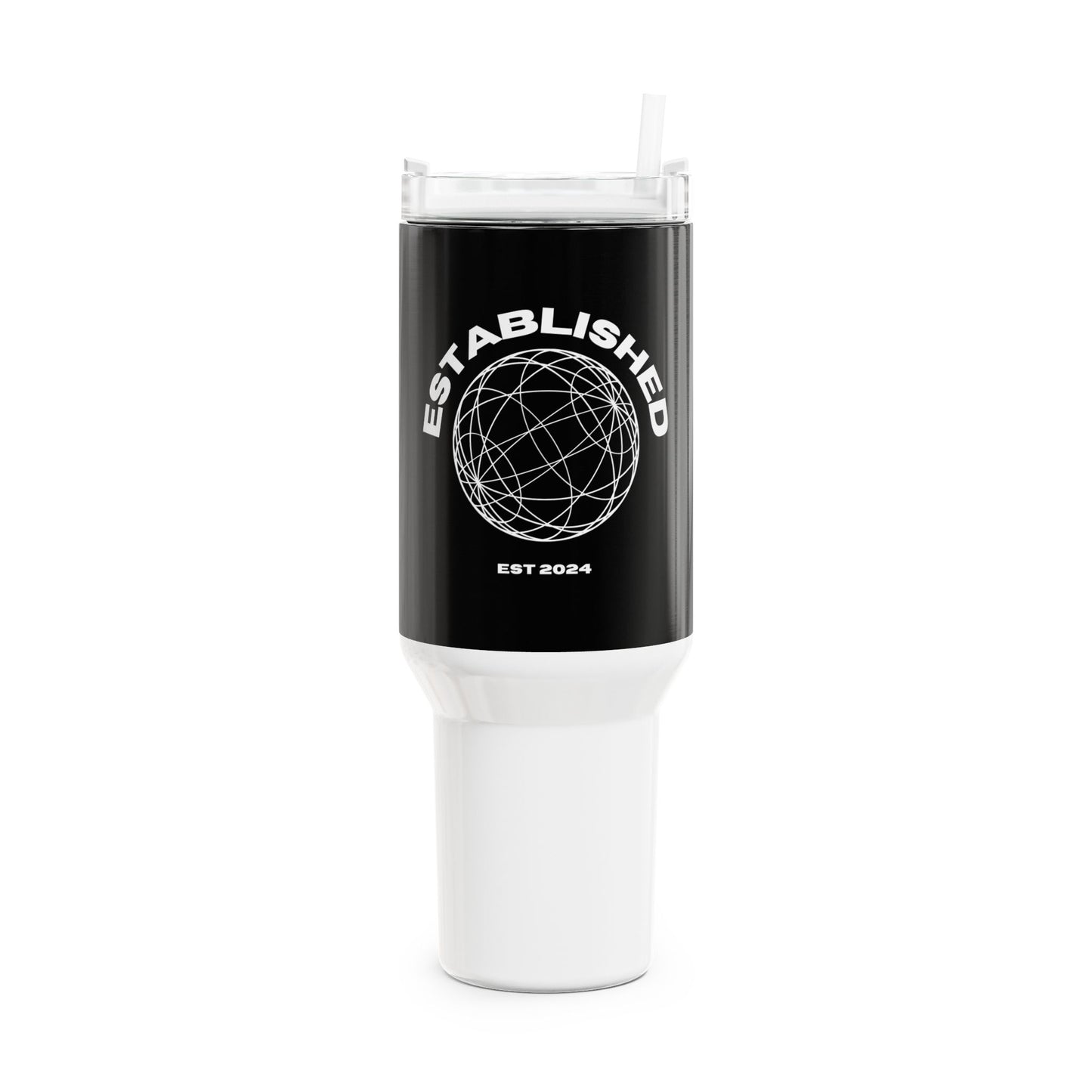 Established Black Tumbler, 40oz
