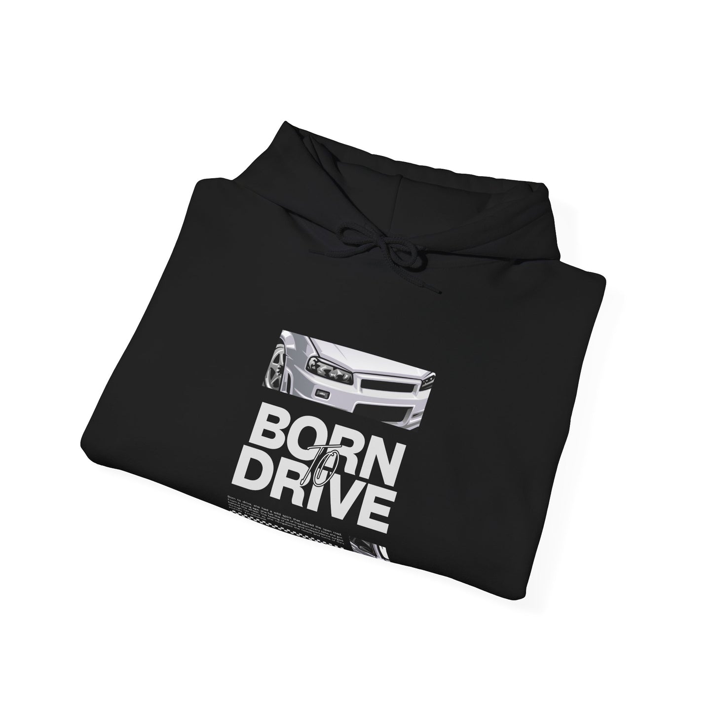 Born to Drive Unisex Heavy Blend™ Hoodie - Automotive Passion Sweatshirt