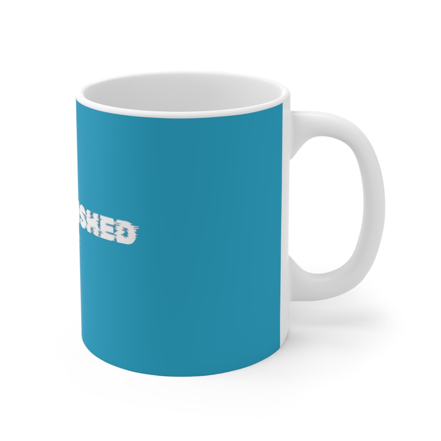Established "Glitch" 11oz White Mug