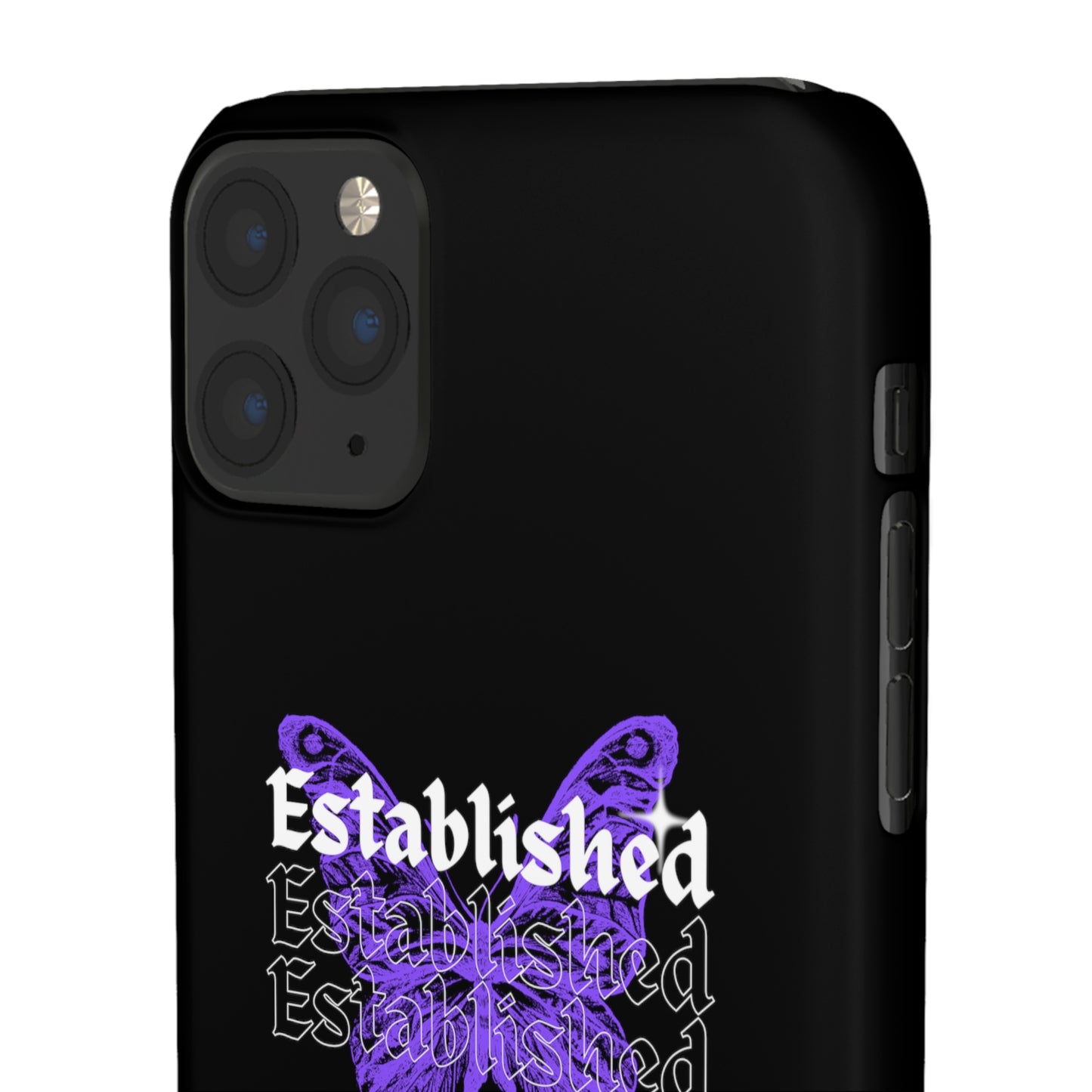 Established Butterfly Snap Case