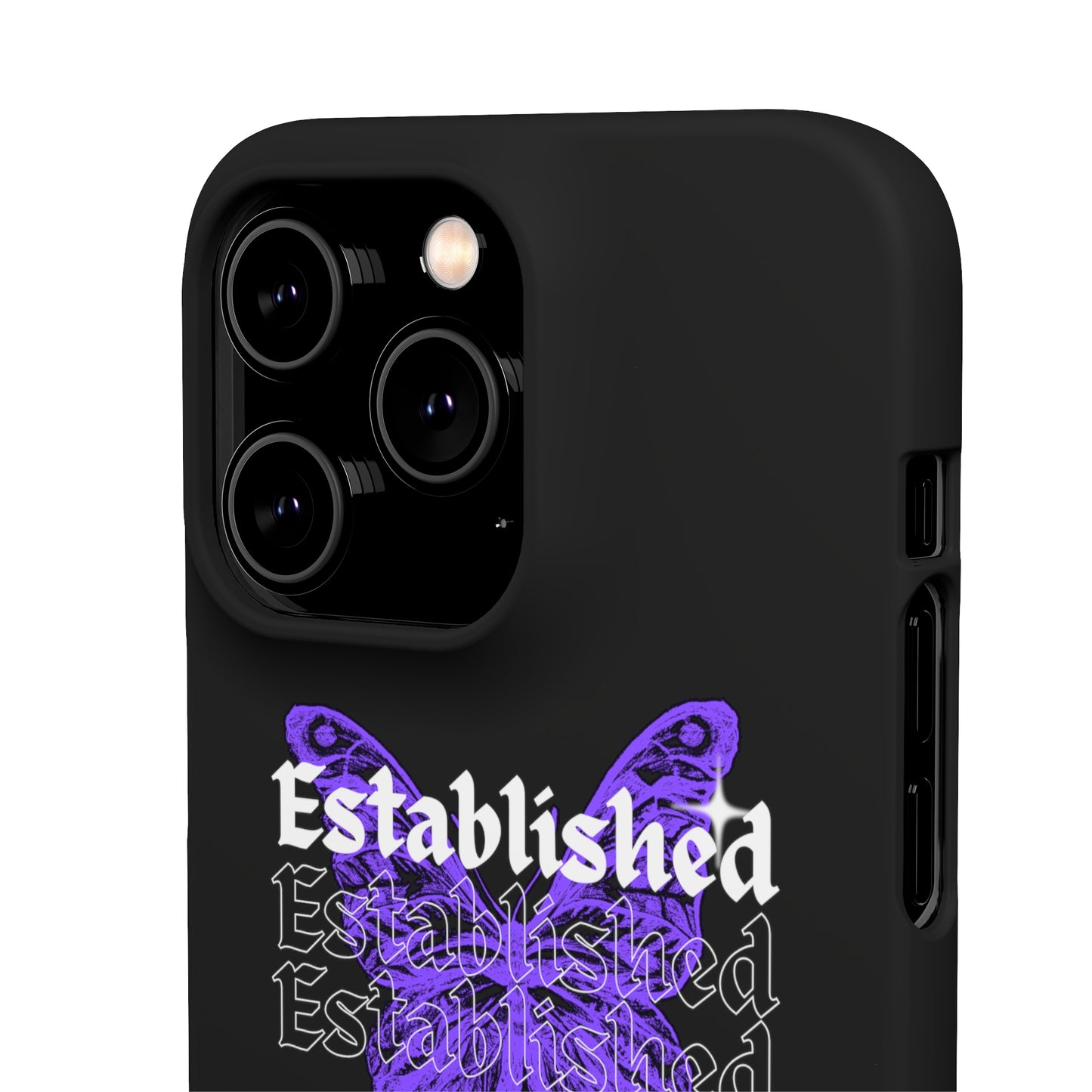 Established Butterfly Snap Case