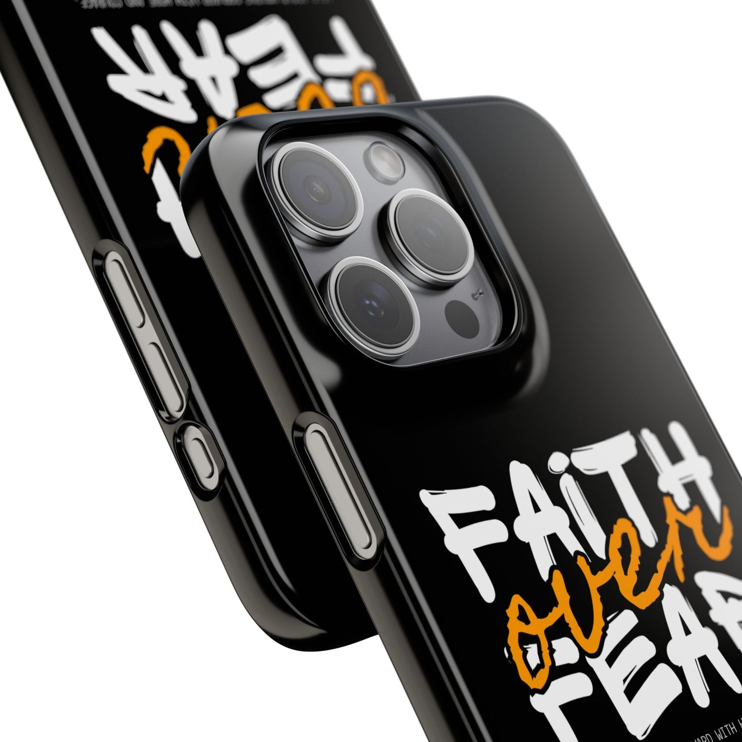 Faith Over Fear Phone Case — Christian Inspirational Snap Case
