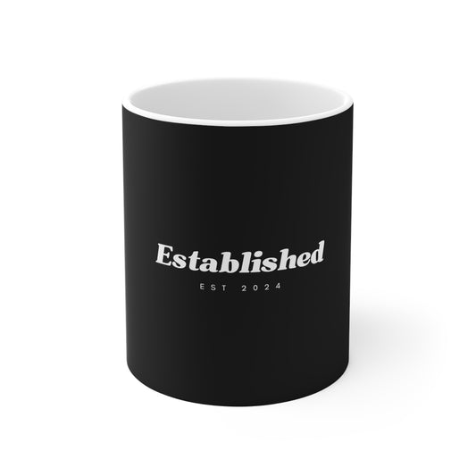 Established Simple 11oz White Mug