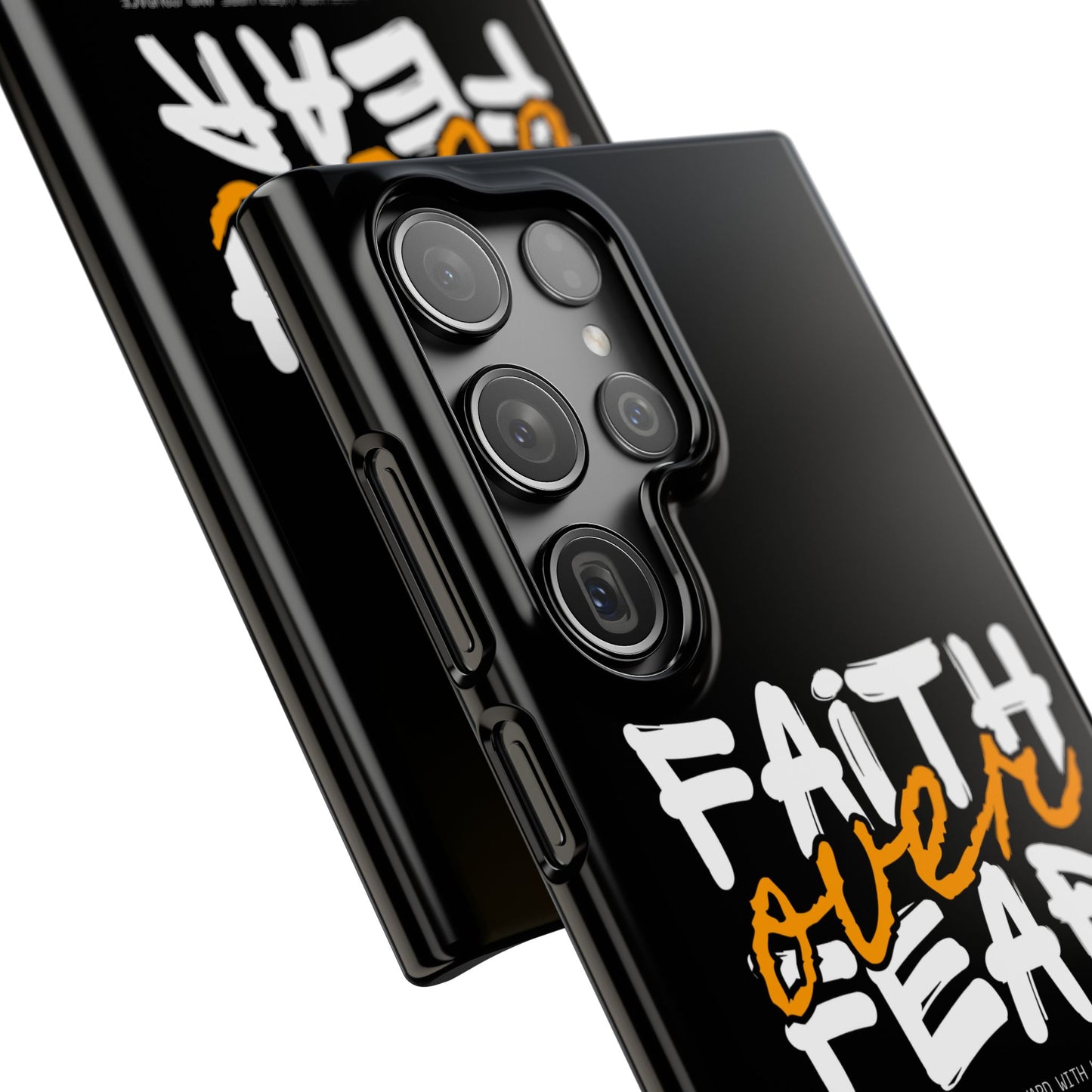 Faith Over Fear Phone Case — Christian Inspirational Snap Case