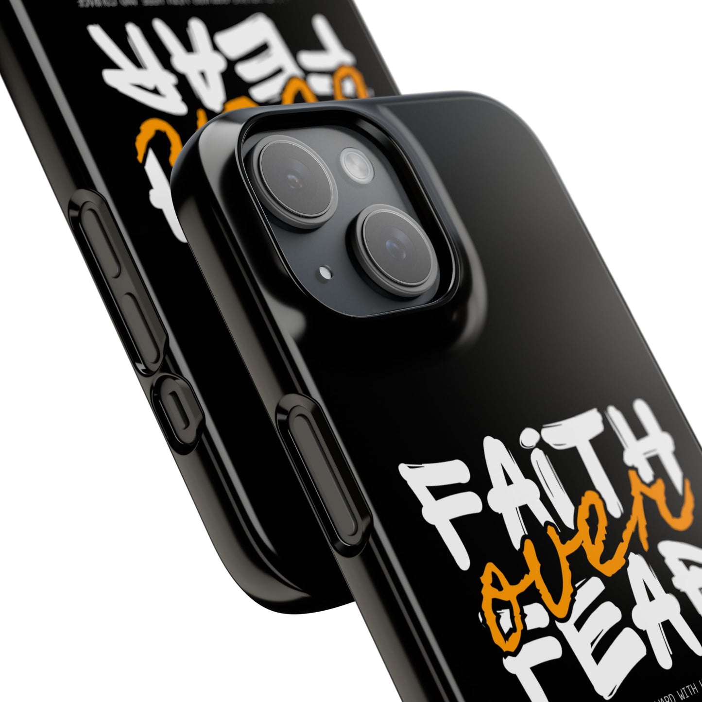 Faith Over Fear Phone Case — Christian Inspirational Snap Case