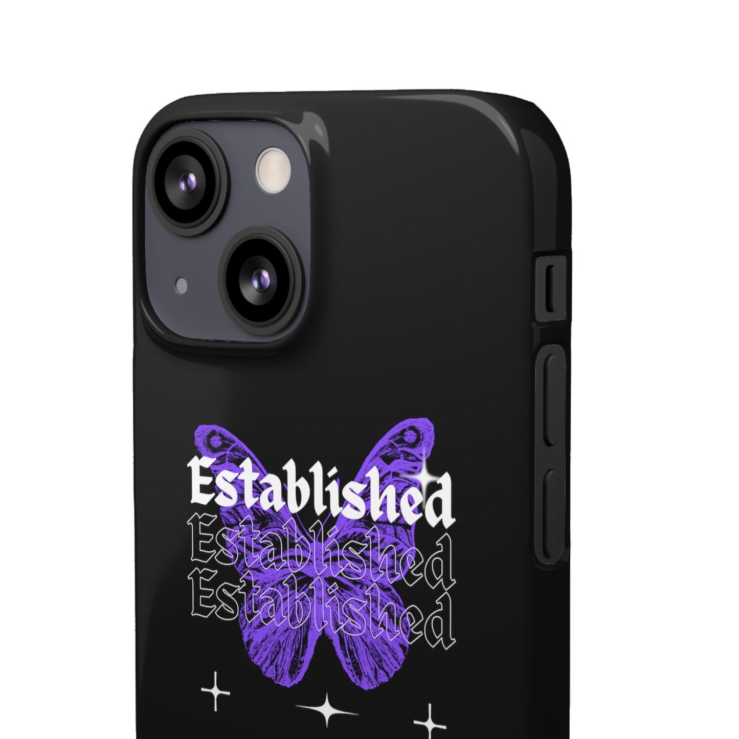 Established Butterfly Snap Case