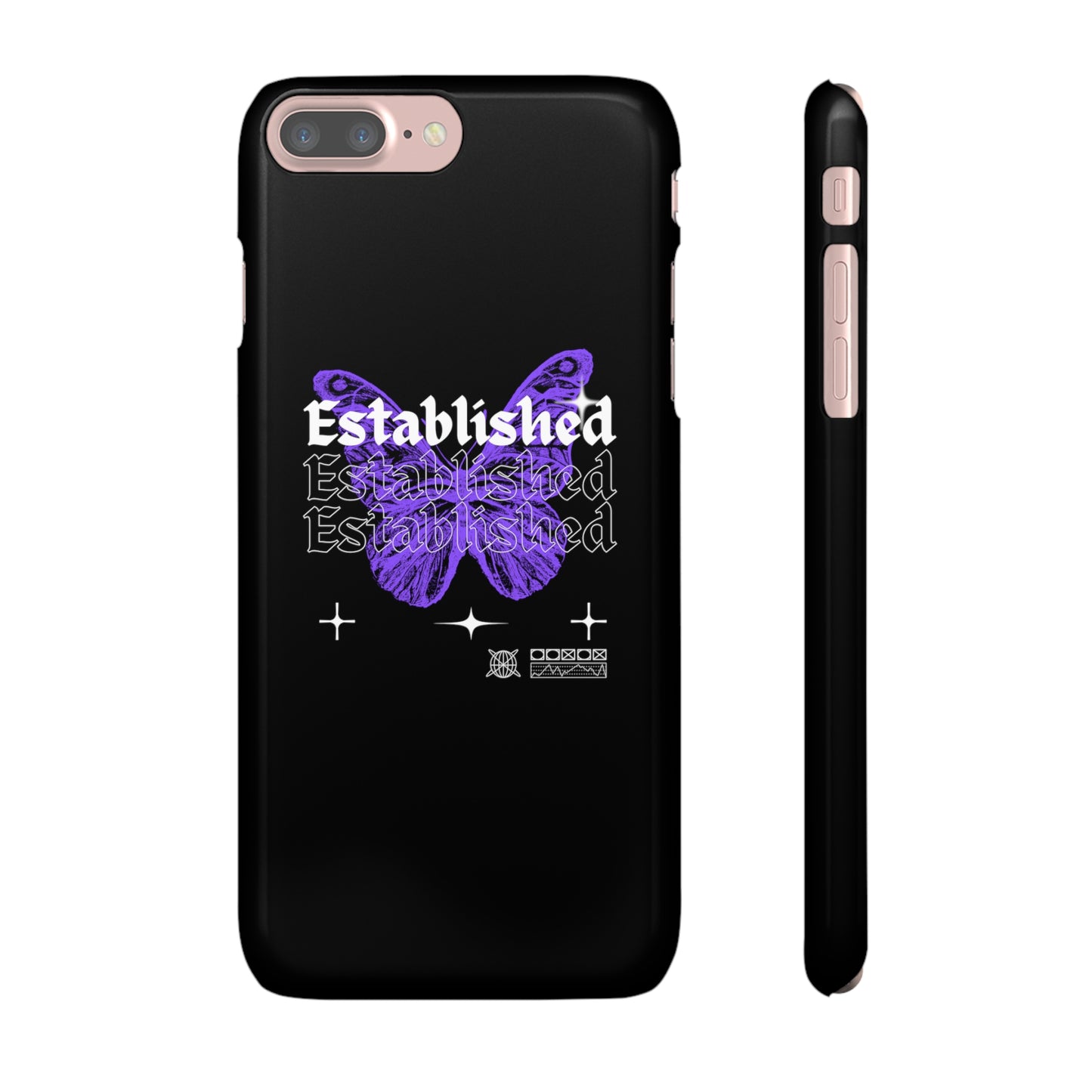 Established Butterfly Snap Case