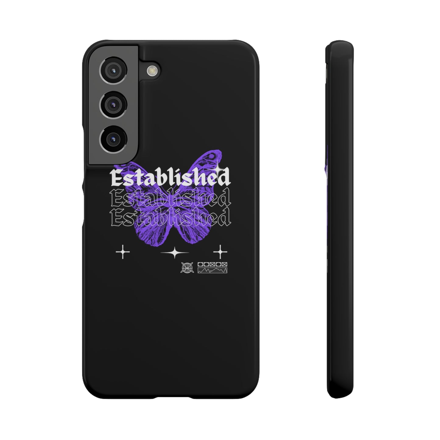 Established Butterfly Snap Case
