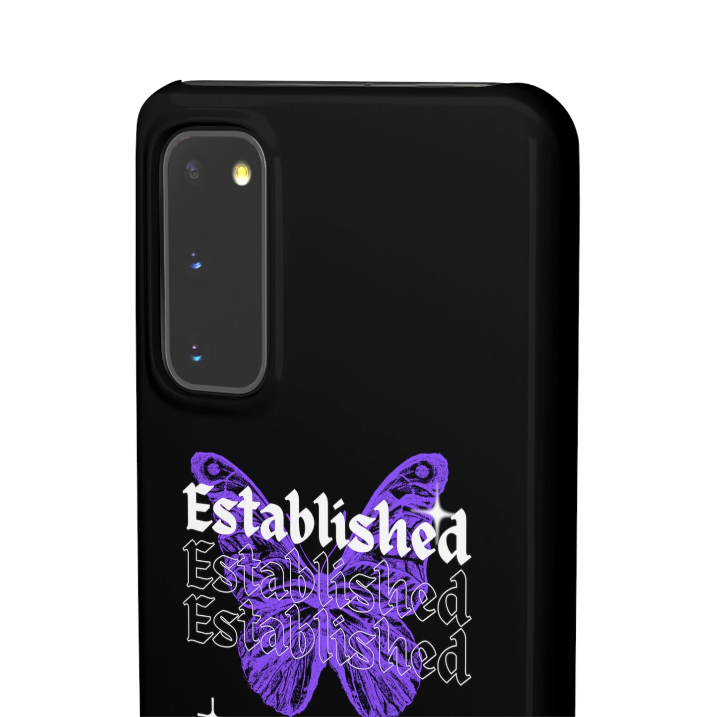 Established Butterfly Snap Case