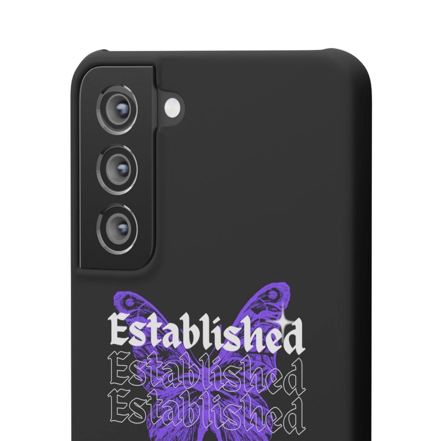 Established Butterfly Snap Case