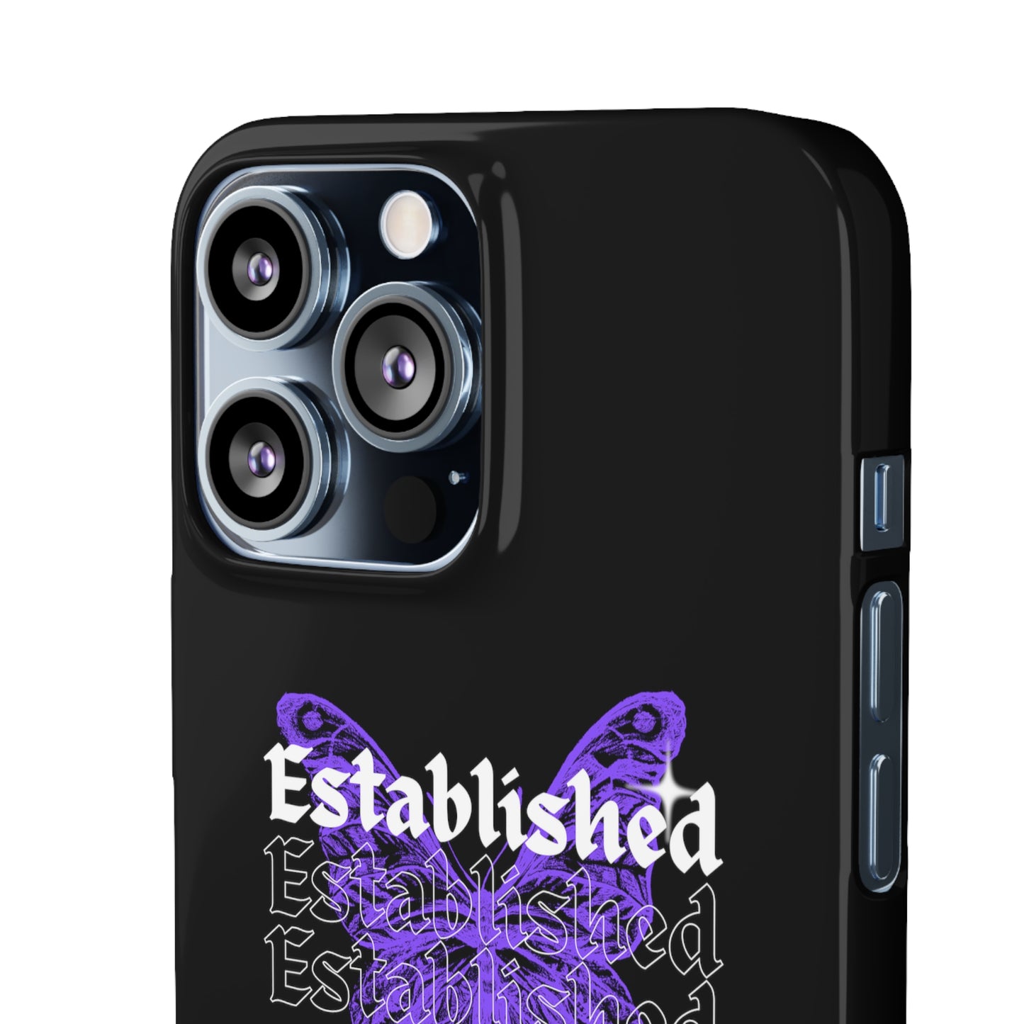 Established Butterfly Snap Case