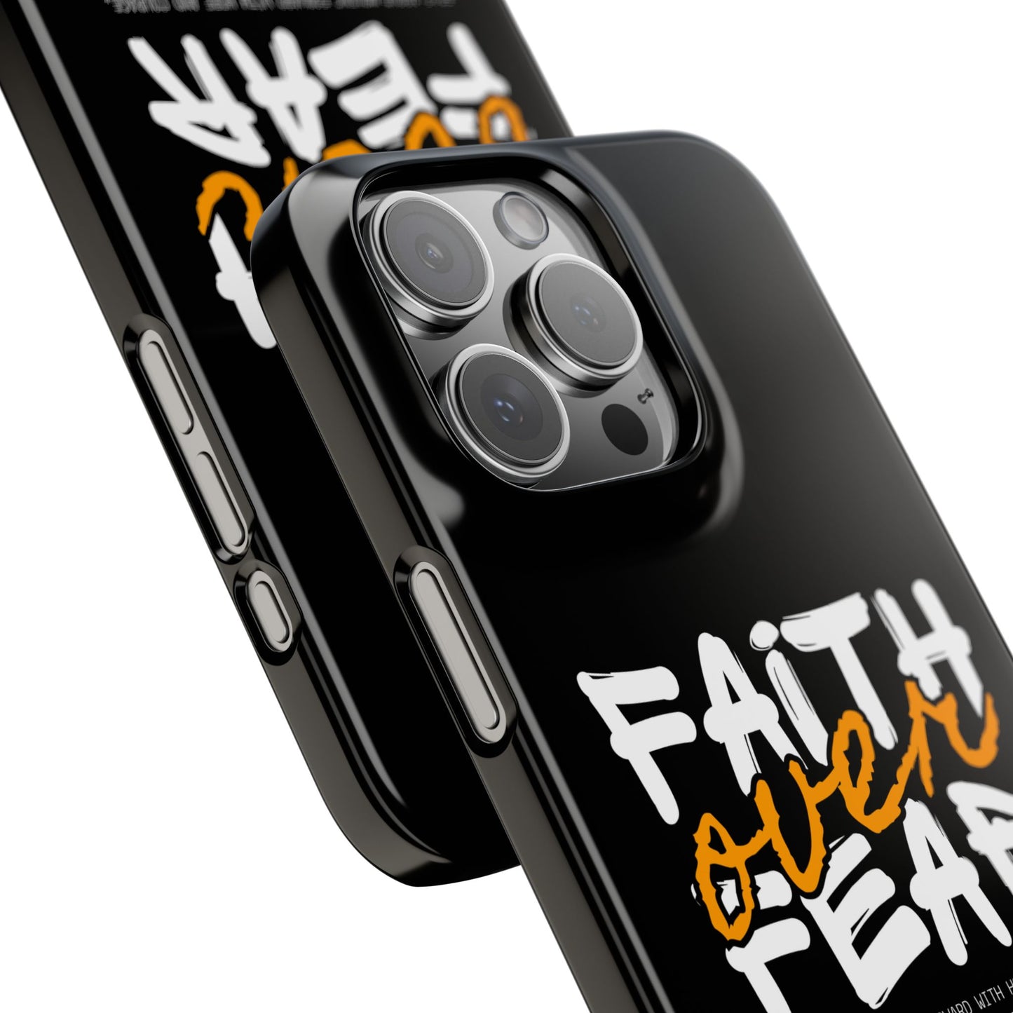 Faith Over Fear Phone Case — Christian Inspirational Snap Case