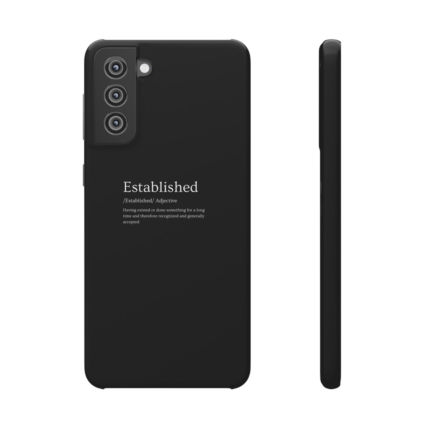 Established - Snap Cases