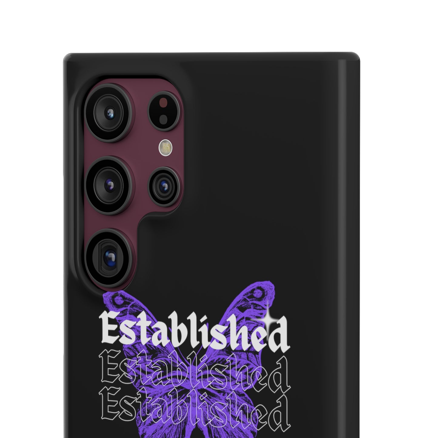 Established Butterfly Snap Case