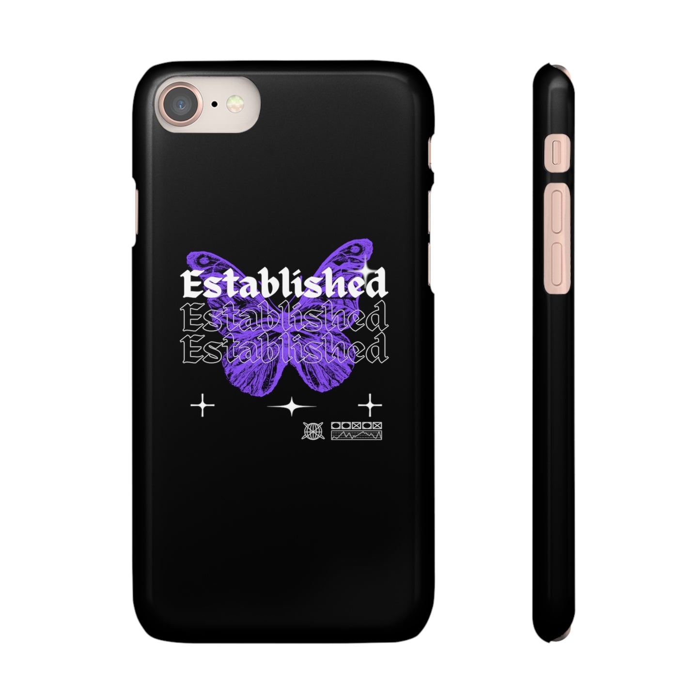 Established Butterfly Snap Case