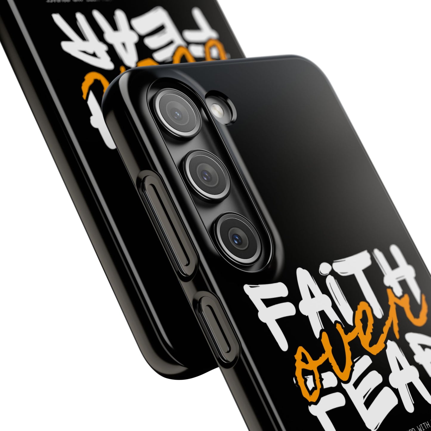 Faith Over Fear Phone Case — Christian Inspirational Snap Case