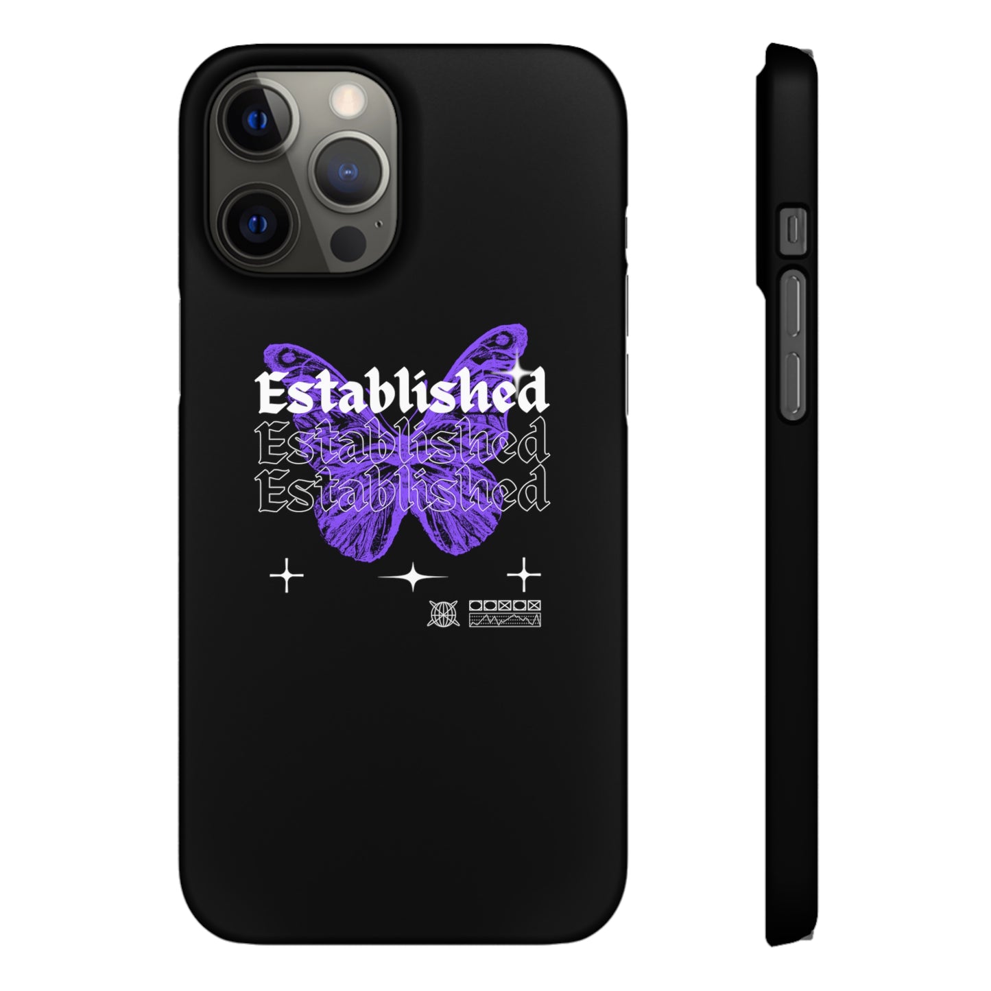 Established Butterfly Snap Case