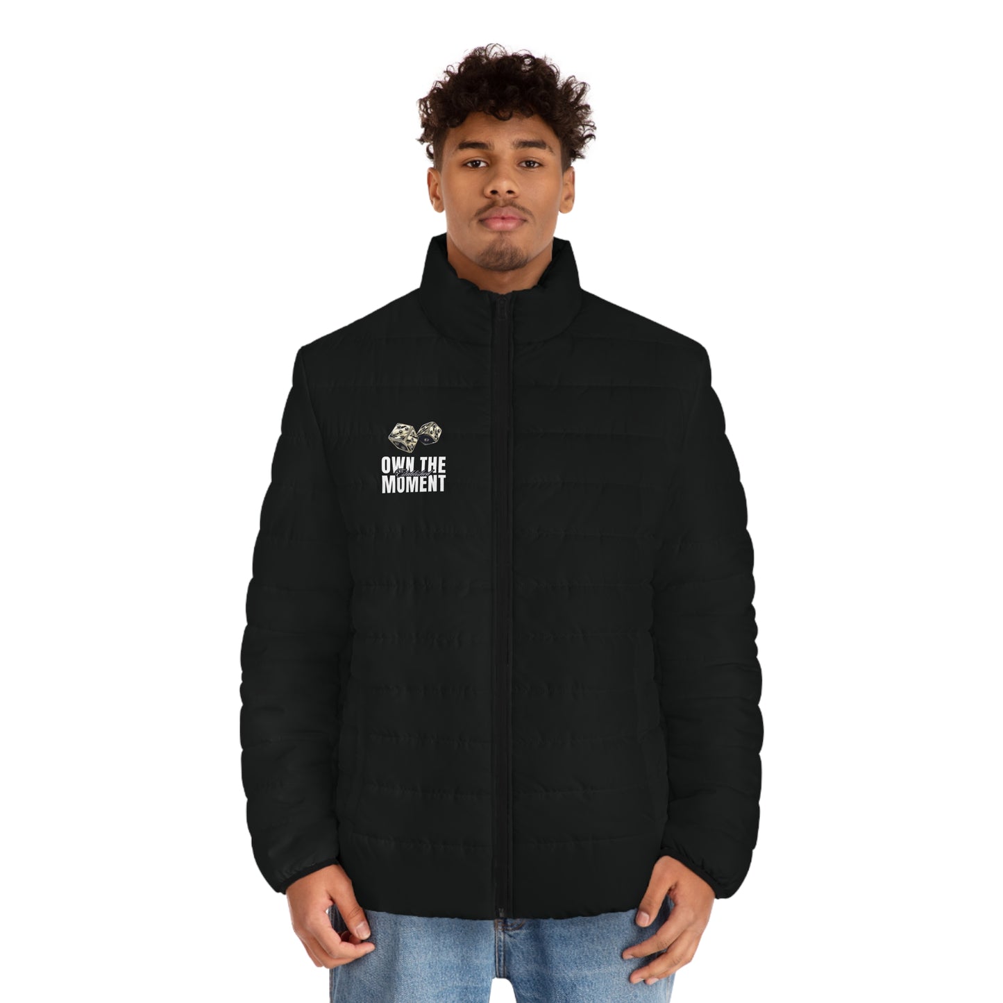 Own The Moment Puffer Jacket — Men's Black Insulated Winter Coat