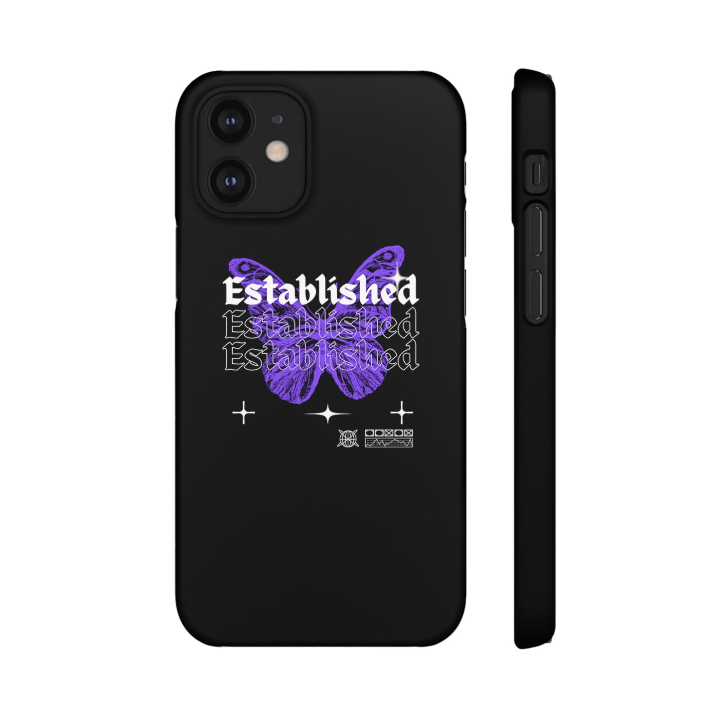 Established Butterfly Snap Case