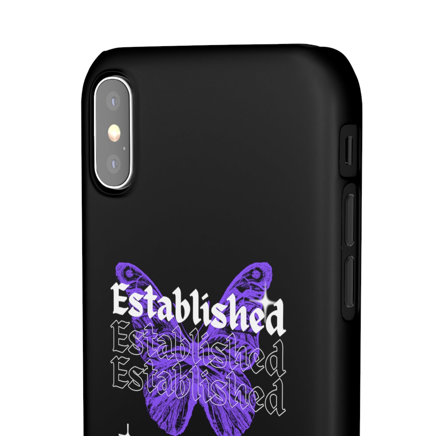 Established Butterfly Snap Case
