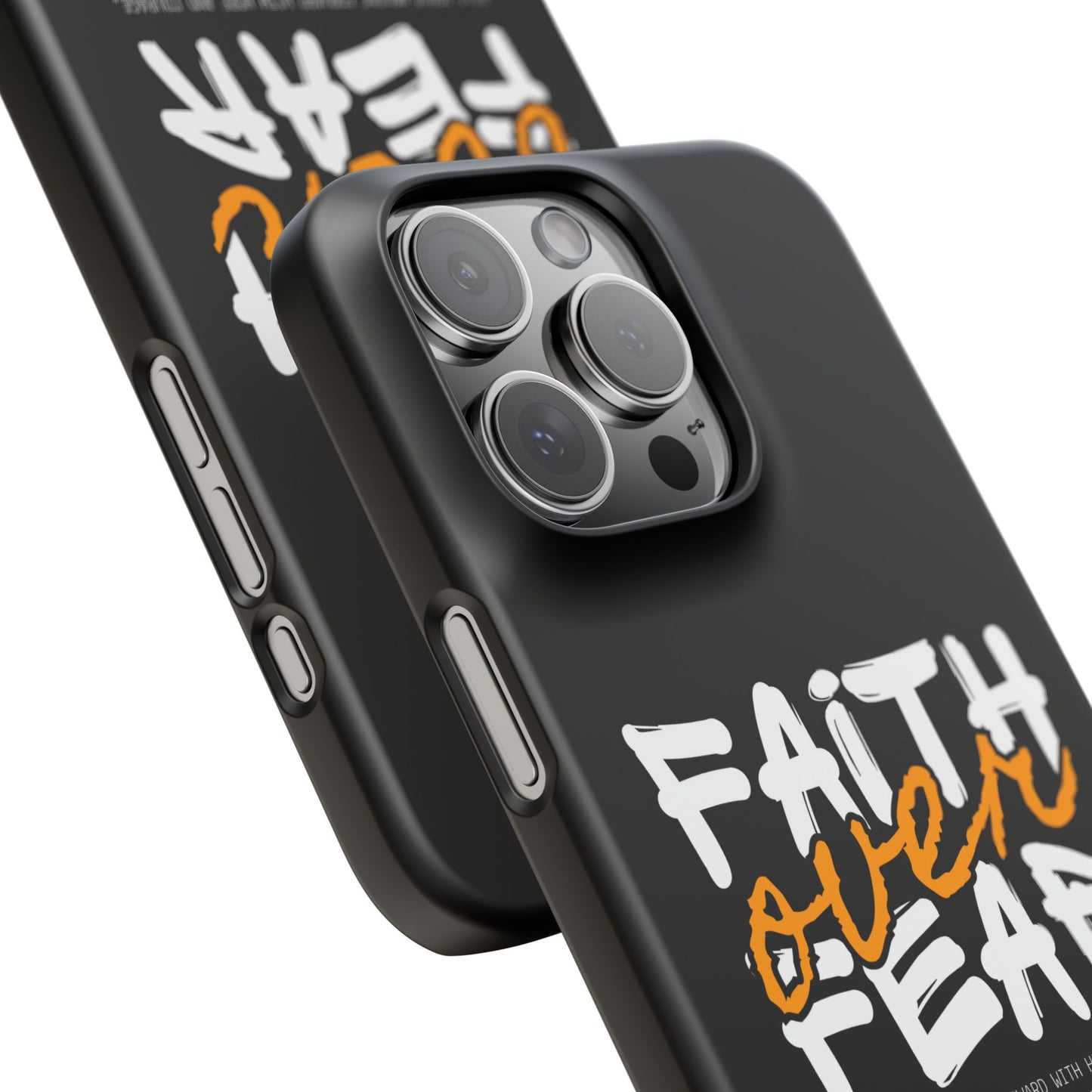 Faith Over Fear Phone Case — Christian Inspirational Snap Case