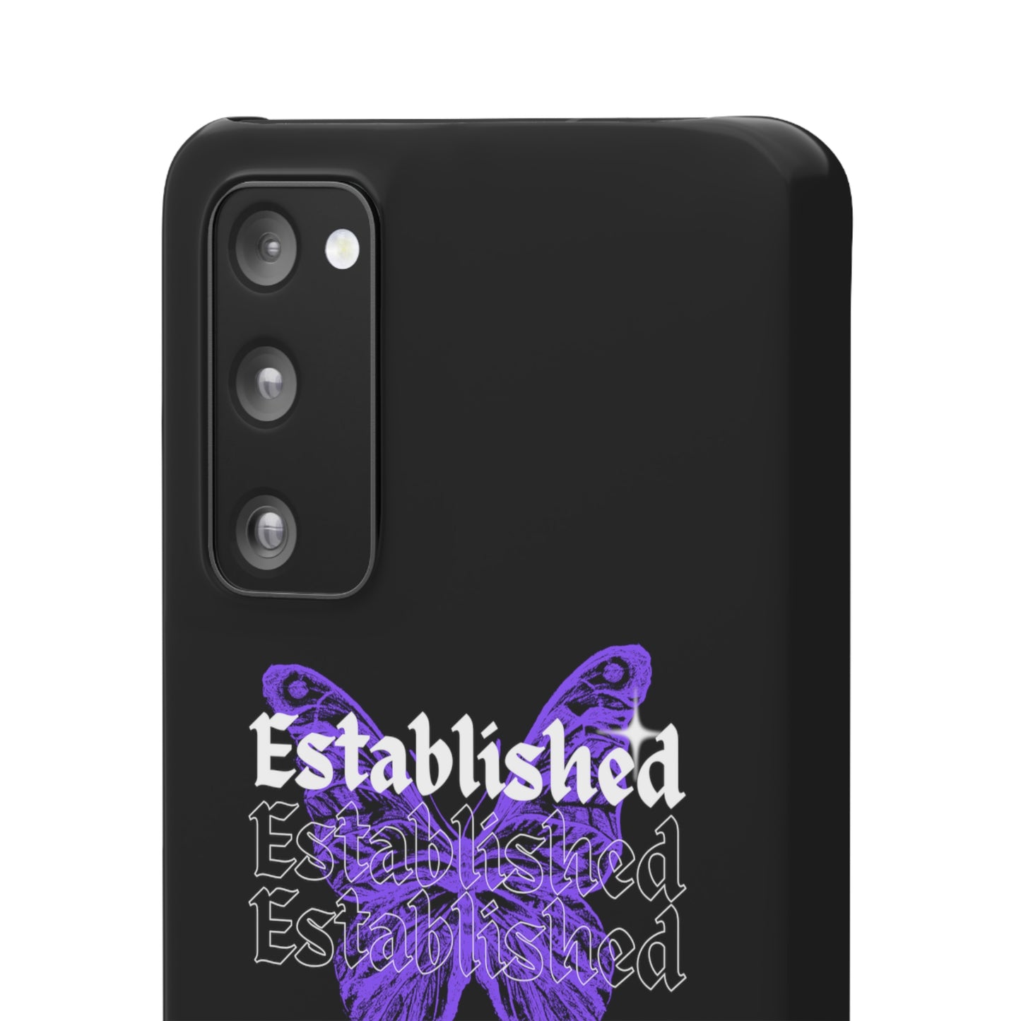 Established Butterfly Snap Case