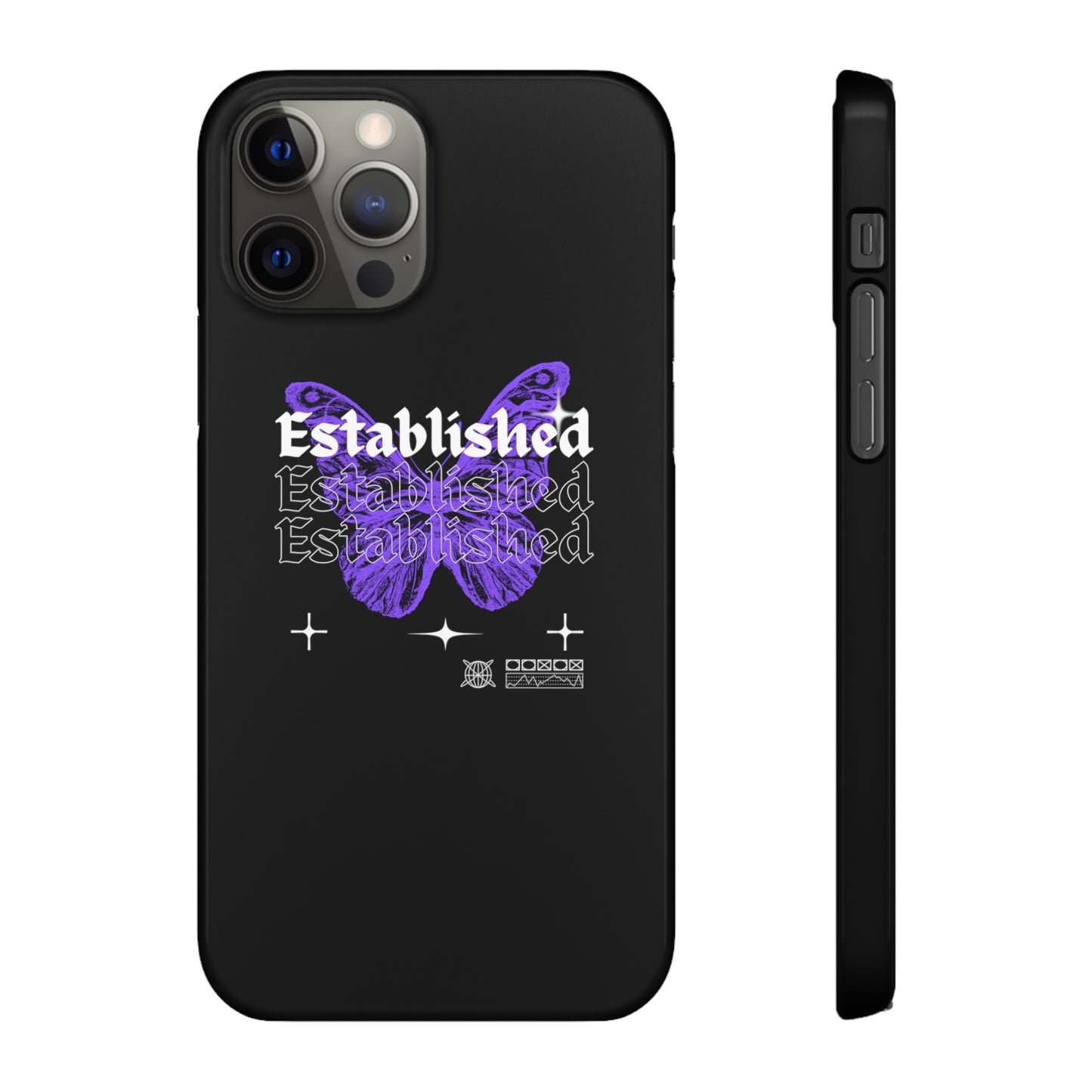 Established Butterfly Snap Case