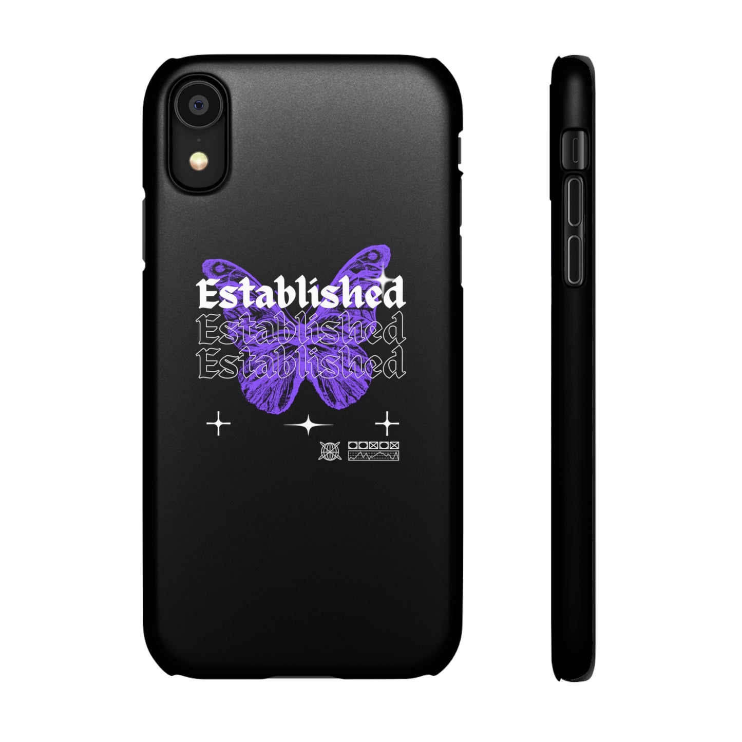 Established Butterfly Snap Case