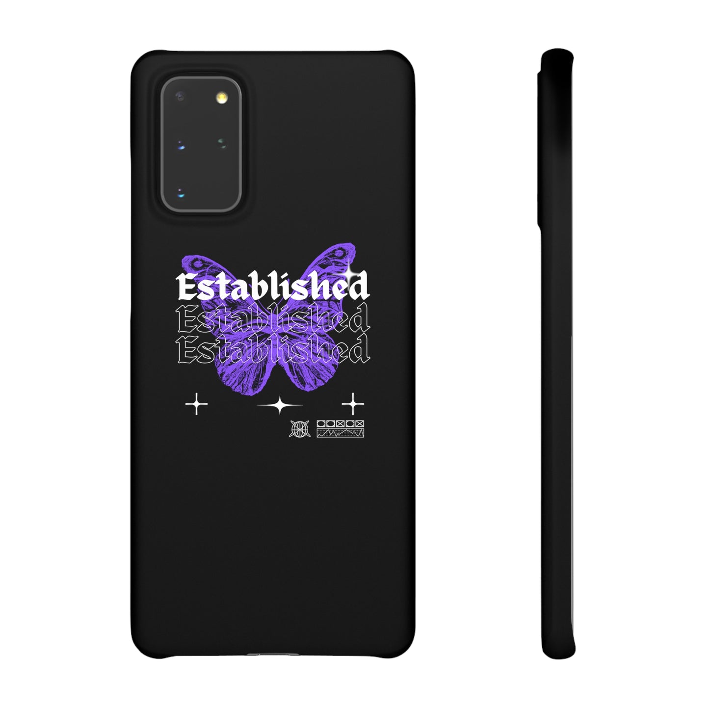 Established Butterfly Snap Case