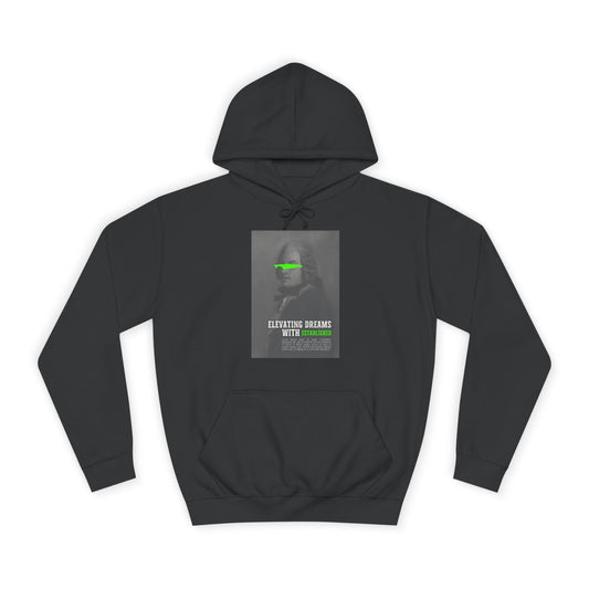 Elevating Dreams Unisex College Hoodie