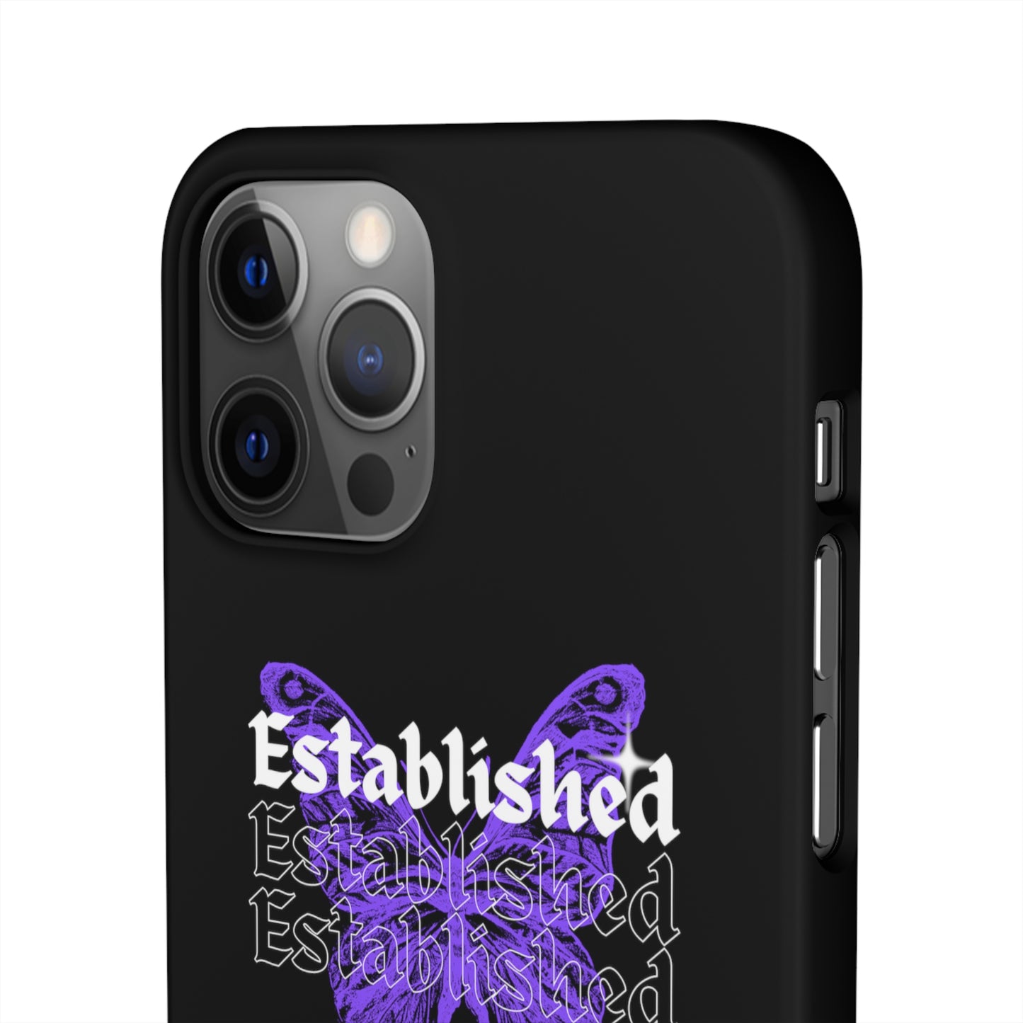 Established Butterfly Snap Case