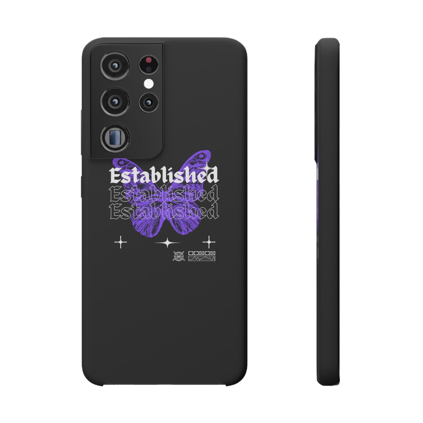 Established Butterfly Snap Case